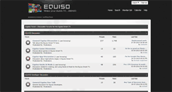 Desktop Screenshot of equisoforum.com